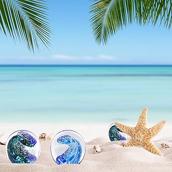 【ノグチミエコ】ガラスペーパーウェイト 青空模様 Amazon.co.jp: ガラスペーパーウェイト アート 海の波 ガラス